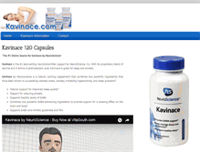 Tablet Screenshot of kavinace.com